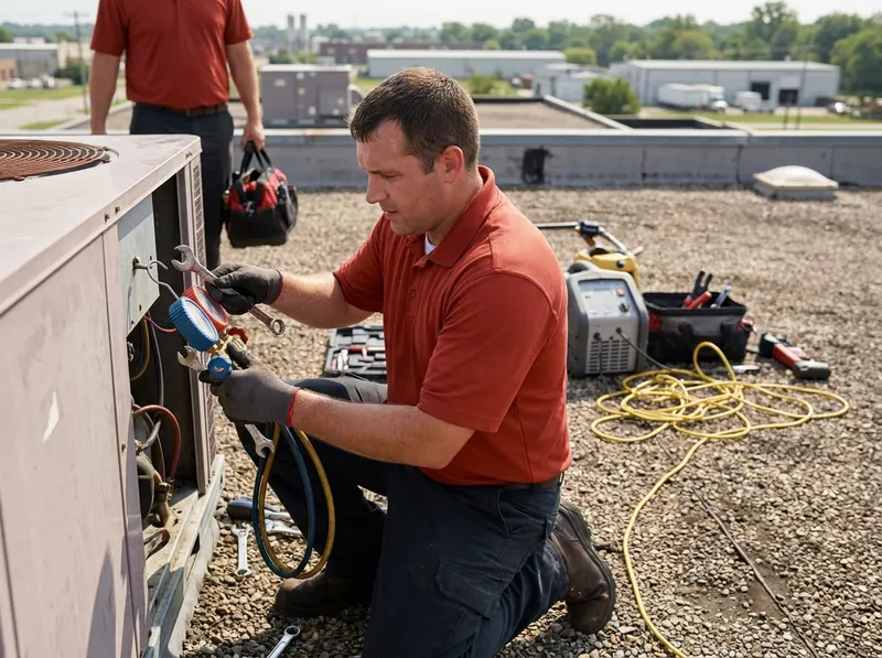 Commercial Rooftop HVAC Maintenance and Repair in Independence, MO